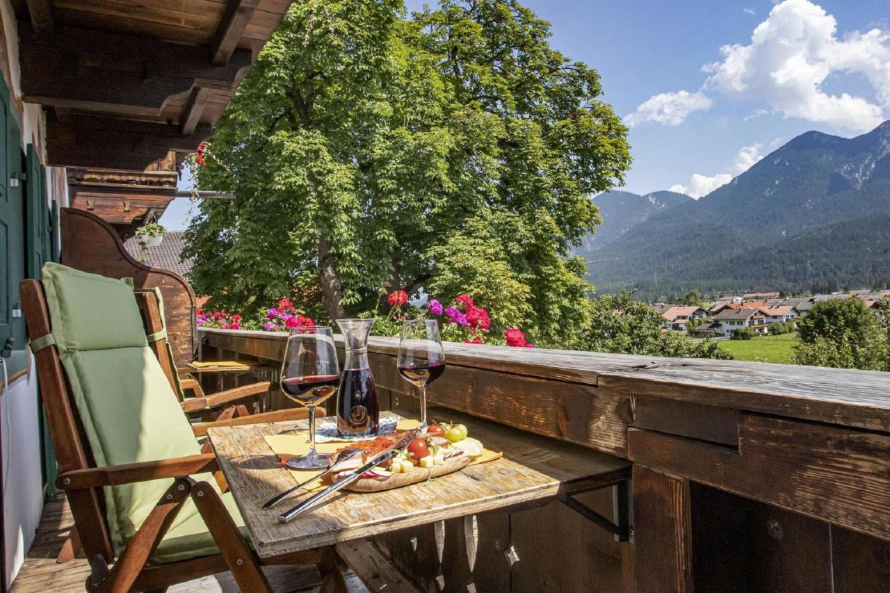 Appartamento Haus Holler Wallgau Esterno foto