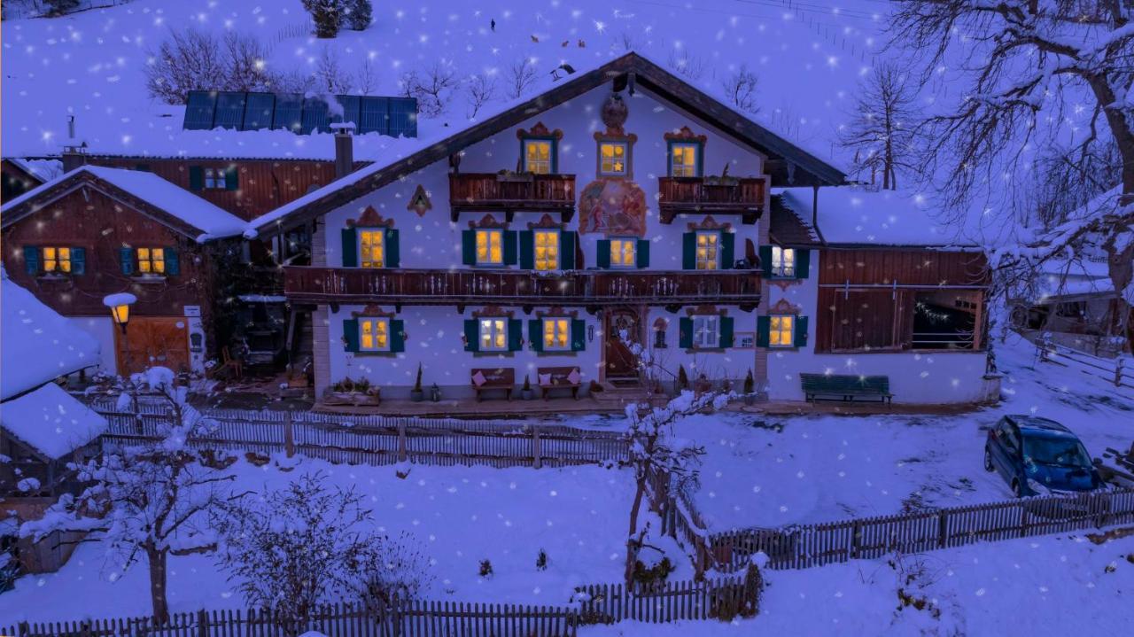 Appartamento Haus Holler Wallgau Esterno foto